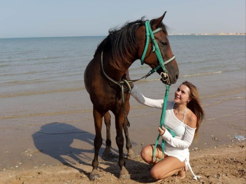 Arabian Desert and Sea Horseback Adventure
